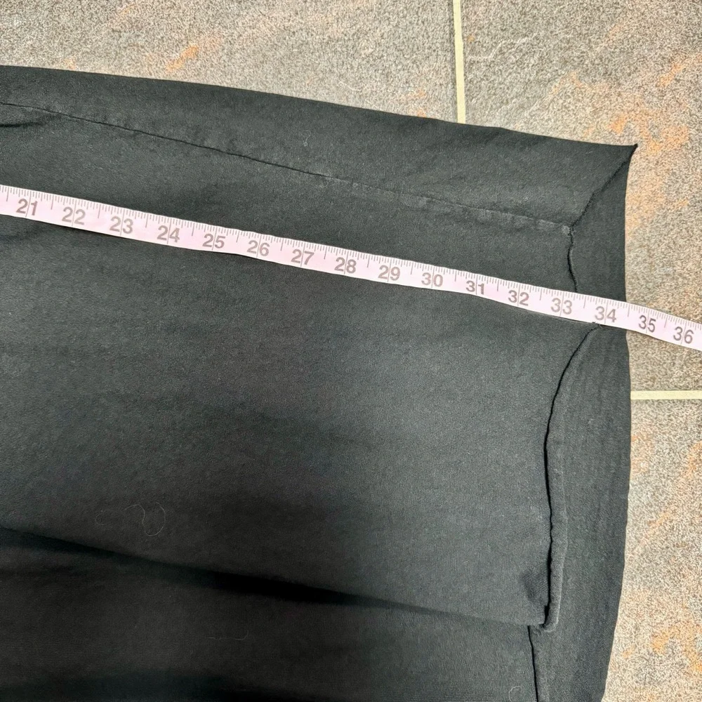 Frank & Eileen Nicole Long Sleeve Henley Dress Heritage Jersey Black Small S - Picture 12 of 14